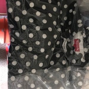 Polka Dots Rayon work Jacket